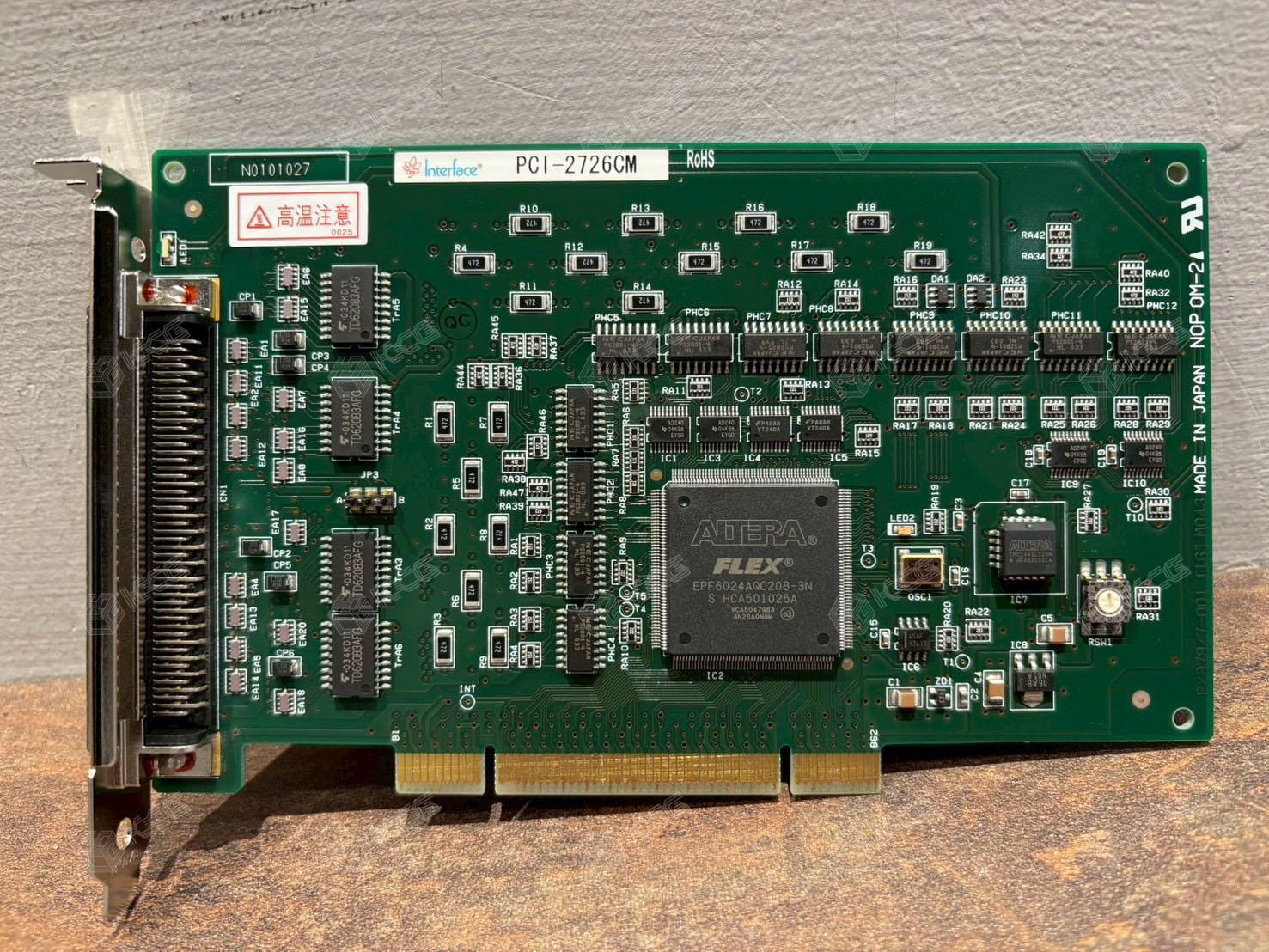INTERFACE<br/>PCI-2726CM