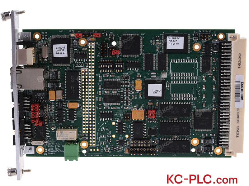 DELTA TAU<br/>TURBO PMAC2 CPU<br/>3x0-603766<br/>ASSY 603766-108