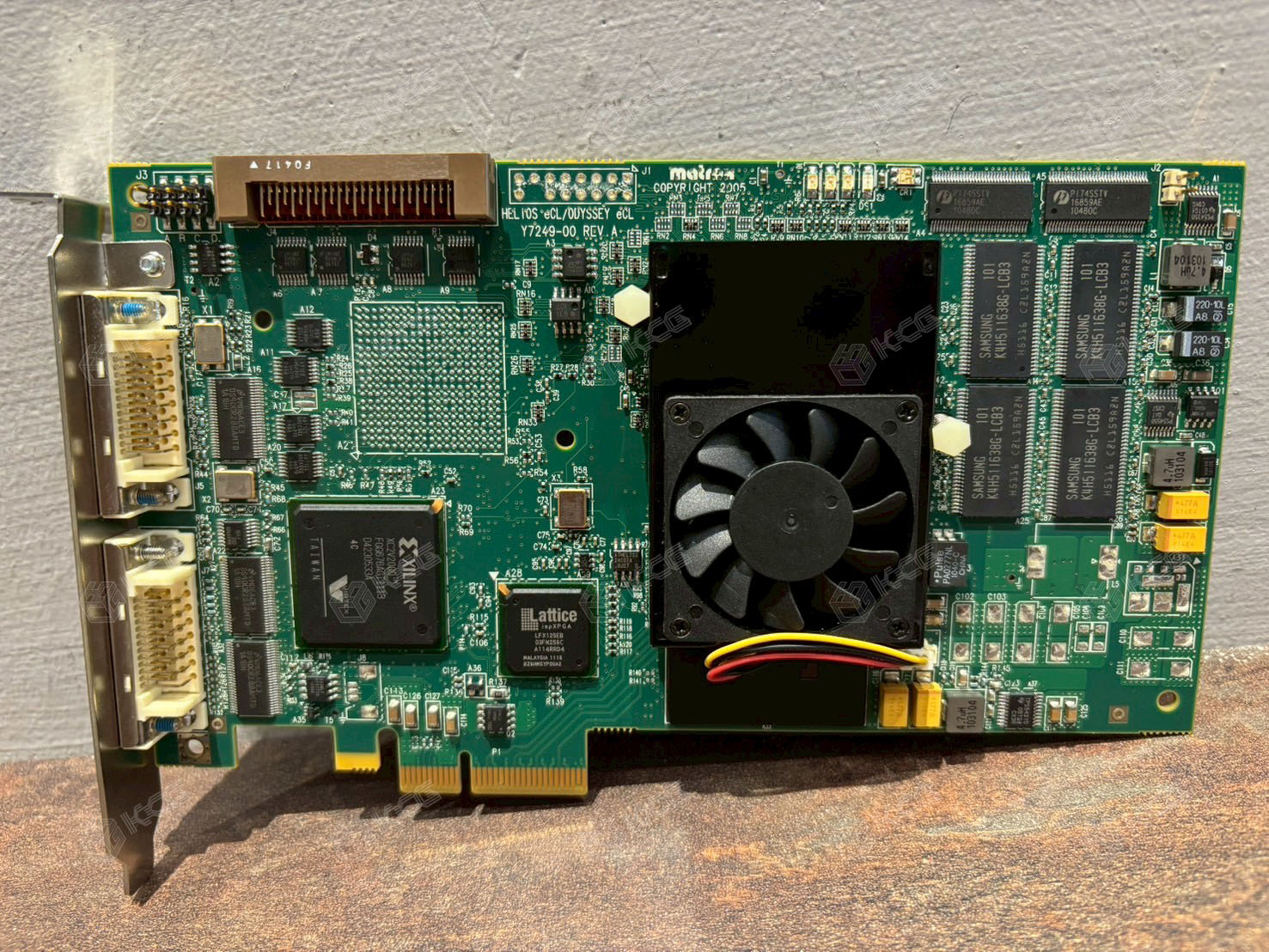 MATROX<br/>Y7249-00 REV.A<br/>HEL5MSFCLE*