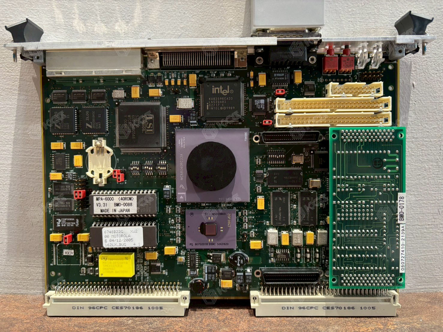 MOTOROLA<br/>VME162PA 252SE<br/>01-W3627F-68B