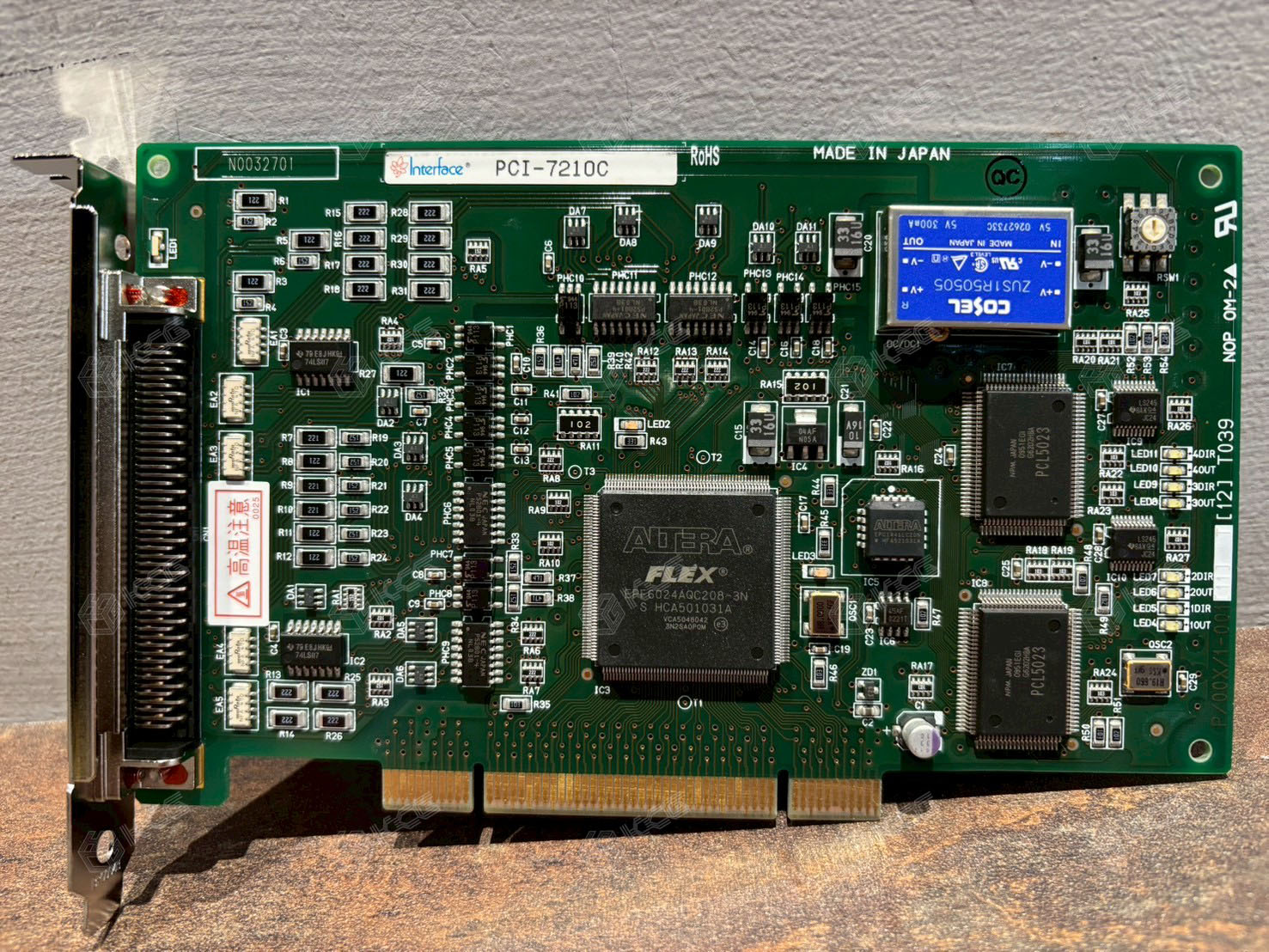 INTERFACE<br/>PCI-7210C