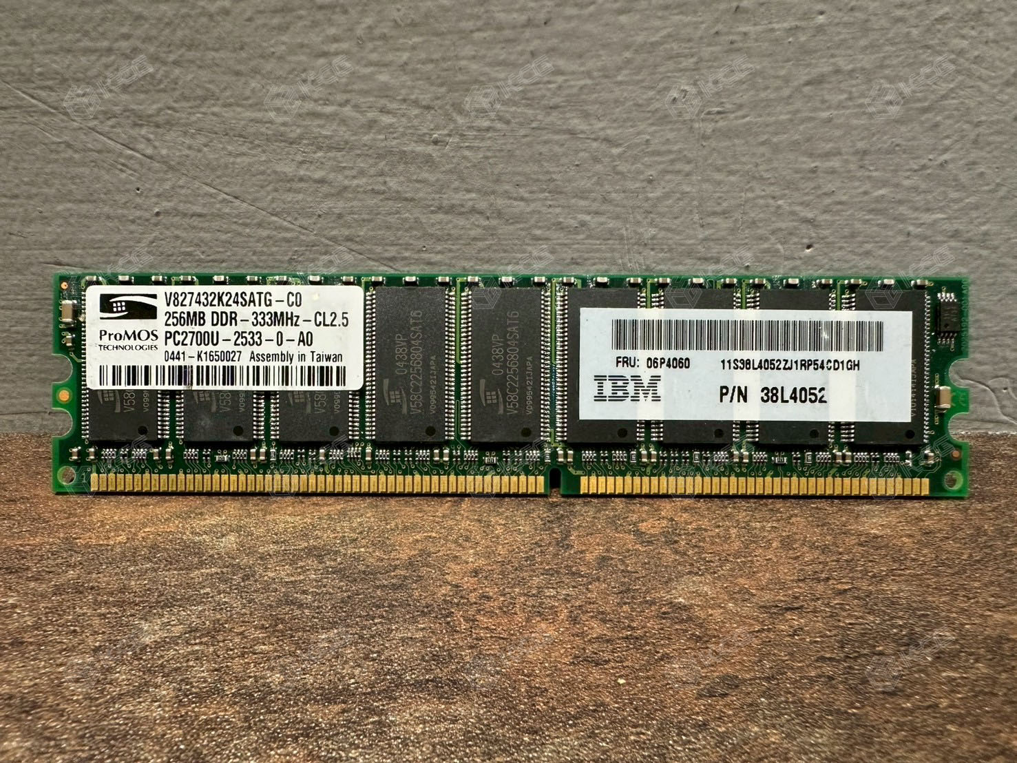 ProMOS<br/>V827432K24SATG-C0<br/>PC2700U-2533-0-A0