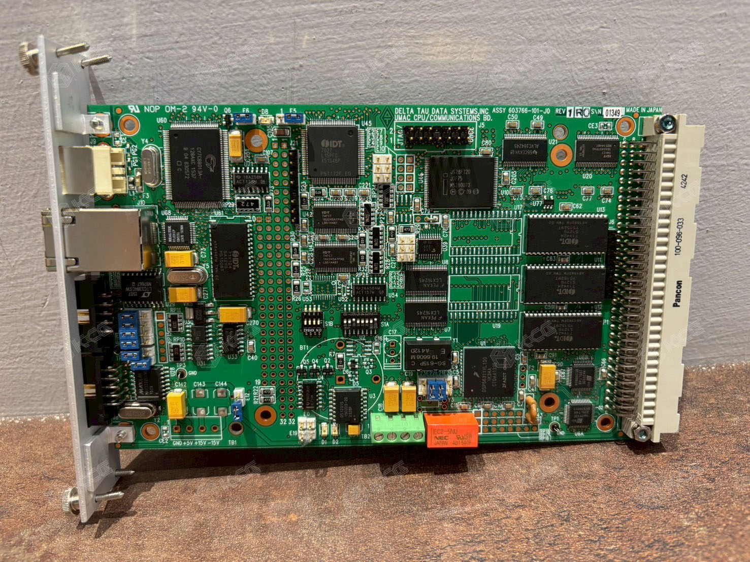 DELTA TAU<br/>ASSY 603766-101-JO　TURBO PMAC2 CPU<br/>OPT-5E3 OPT-2B REV 1RO