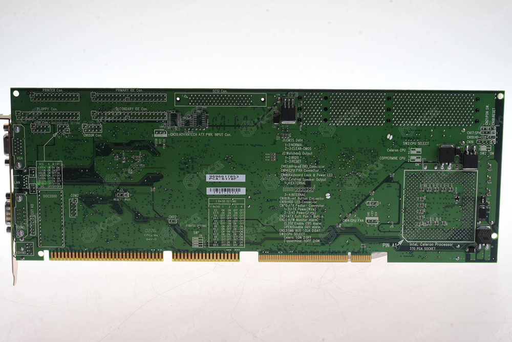 ADVANTECH PCA-6178F ISA PCI工業自動化設備控制主機板