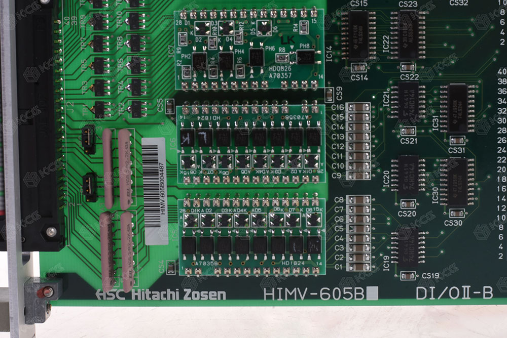 Hitachi Zosen HSC HIMV-605B DI/OII-B 工業自動化 VME 數位輸入輸出控制卡