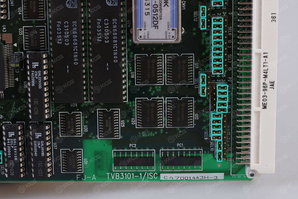 TEL TVB3101-1/ISC Intelligent System Controller 半導體設備監控板