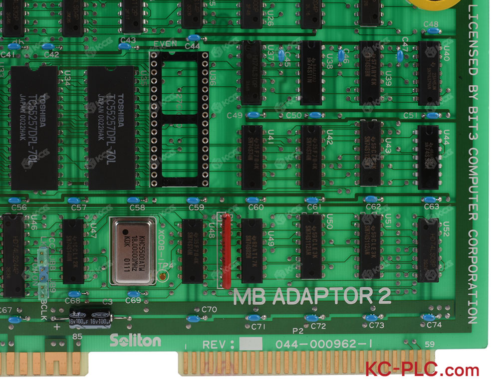 SOLITON 044-000962-I 044-000962-1 MB ADAPTOR 2  LICENSED BY BIT3 COMPUTER CORPORATION