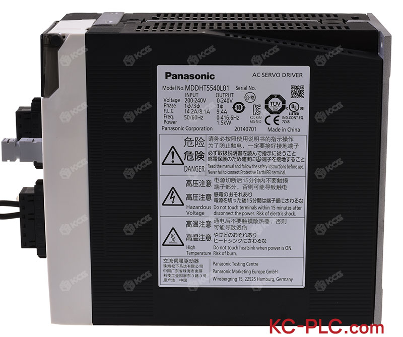 PANASONIC MDDHT5540L01 MINAS A5 伺服驅動器