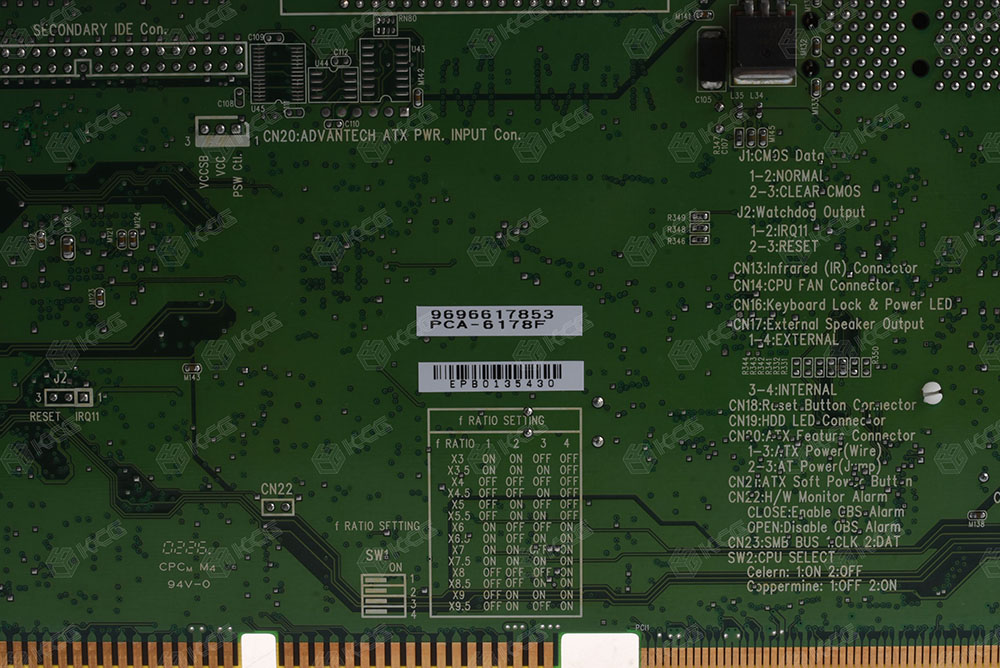 研華 ADVANTECH PCA-6178 Industrial Single Board Computer