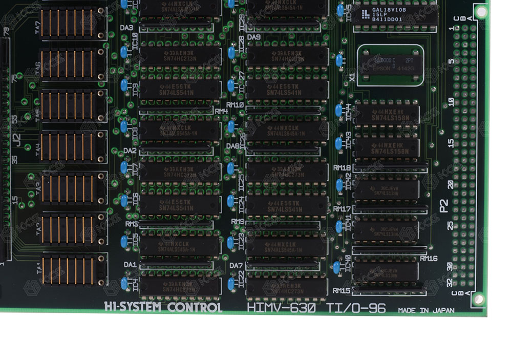 HI-SYSTEM CONTROL HIMV-630 TI/0-96 工業控制系統 VME訊號介面板